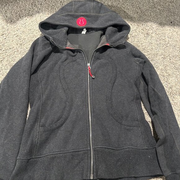 Lululemon Limited Edition Root Chakra Muladhara Full Zip Scuba Size 8 - Picture 2 of 2